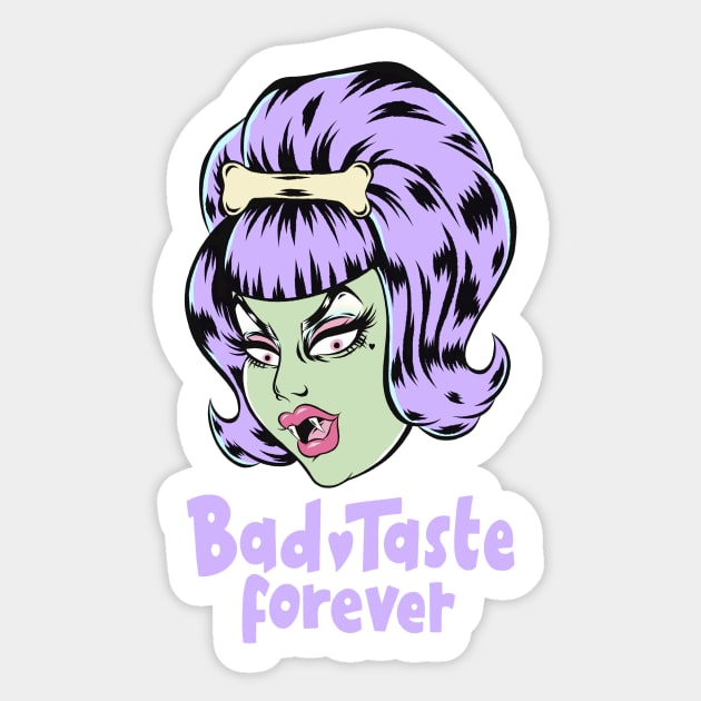 Bad Taste Forever from Outer Space Sticker by Bad Taste Forever